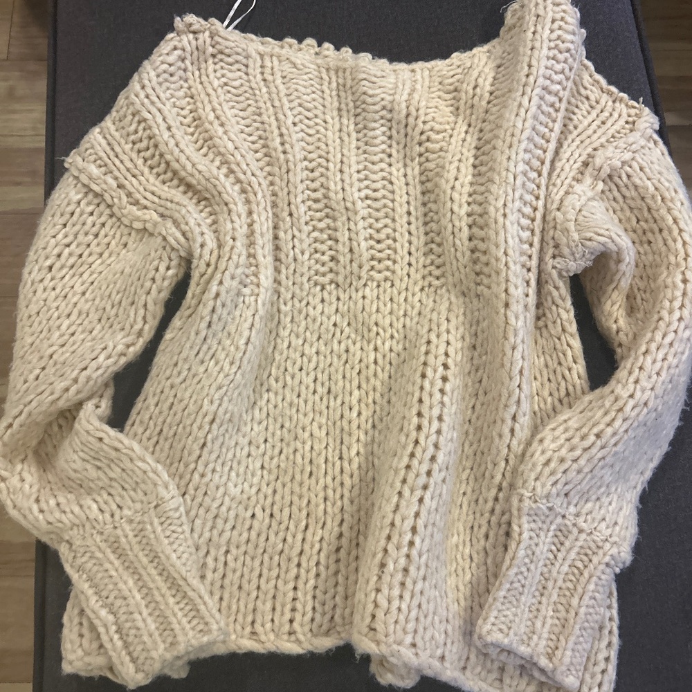 Oversized Chunky Free People Sweater